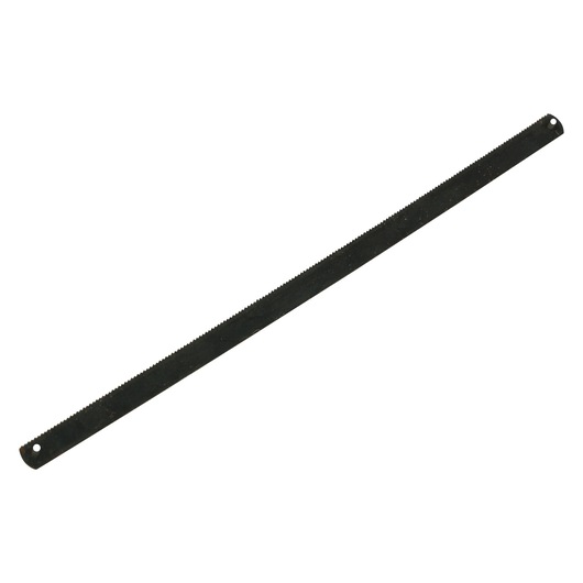 STANLEY 0-15-218 black metal hacksaw blade, straight angle, product photography