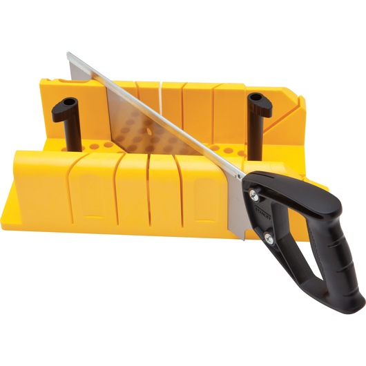 Verstekbak Kunststof  met Kapzaag L300mm/B130mm/H80mm
