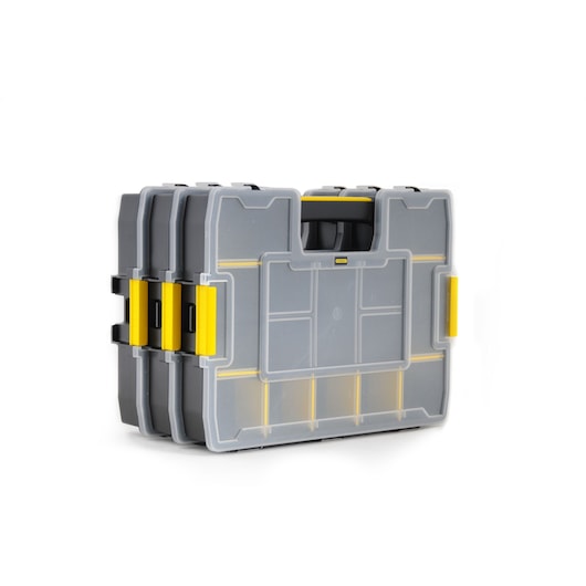 STANLEY® SortMaster™ stapelbare organizer met 14 vakken