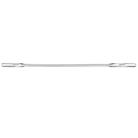 STANLEY FMMT13074-0 flat double-ended pry bar tool, silver metal, side angle on white background.